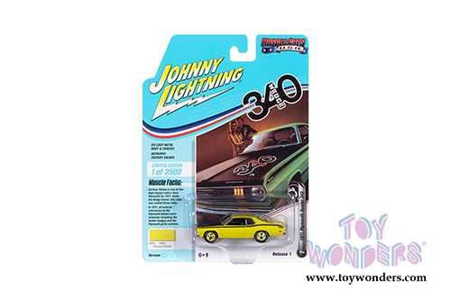 Round 2 Johnny Lightning - Muscle Cars USA 2020 Release 1 Set A (1/64 scale diecast model car, Asstd.) JLMC022/48A