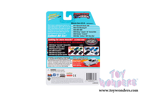 Round 2 Johnny Lightning - Muscle Cars USA 2020 Release 1 Set A (1/64 scale diecast model car, Asstd.) JLMC022/48A