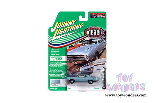 Round 2 Johnny Lightning - Muscle Cars USA 2020 Release 3 Set A (1/64 scale diecast model car, Asstd.) JLMC024/48A