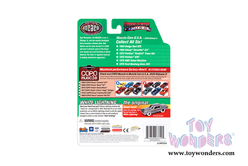 Round 2 Johnny Lightning - Muscle Cars USA 2020 Release 3 Set A (1/64 scale diecast model car, Asstd.) JLMC024/48A