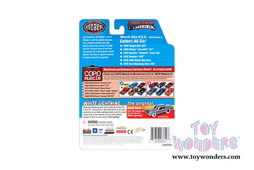 Round 2 Johnny Lightning - Muscle Cars USA 2020 Release 3 Set B (1/64 scale diecast model car, Asstd.) JLMC024/48B