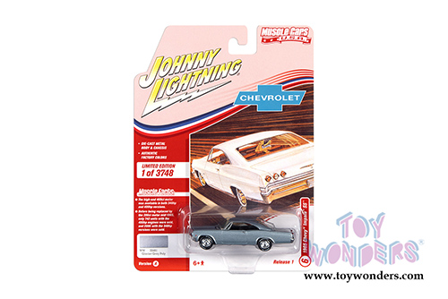 Round 2 Johnny Lightning - Muscle Cars USA 2021 Release 1 Set A (1/64 scale diecast model car, Asstd.) JLMC025/48A