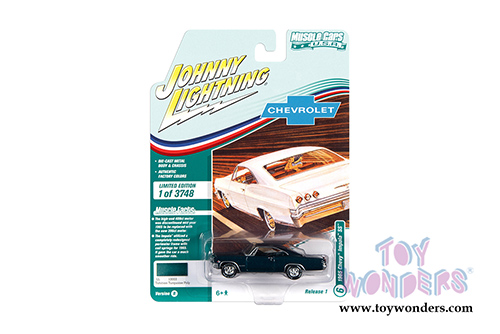 Round 2 Johnny Lightning - Muscle Cars USA 2021 Release 1 Set B (1/64 scale diecast model car, Asstd.) JLMC025/48B