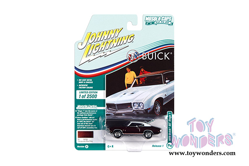 Round 2 Johnny Lightning - Muscle Cars USA 2021 Release 1 Set B (1/64 scale diecast model car, Asstd.) JLMC025/48B