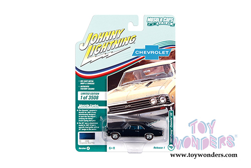 Round 2 Johnny Lightning - Muscle Cars USA 2021 Release 1 Set B (1/64 scale diecast model car, Asstd.) JLMC025/48B