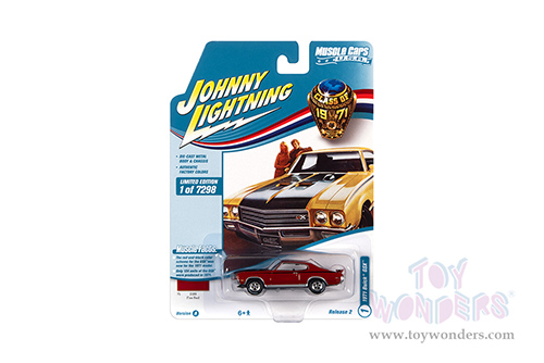Round 2 Johnny Lightning - Muscle Cars U.S.A. 2021 Release 2 Set A (1/64 scale diecast model car, Asstd.) JLMC026/48A