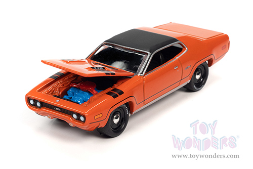 Round 2 Johnny Lightning - Muscle Cars U.S.A. 2021 Release 2 Set B (1/64 scale diecast model car, Asstd.) JLMC026/48B