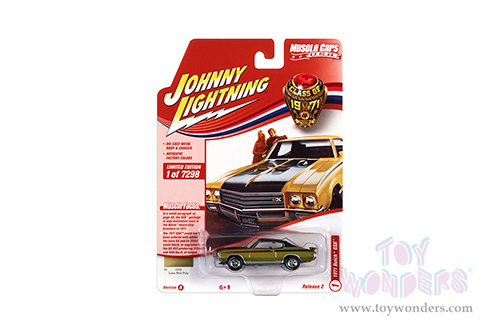 Round 2 Johnny Lightning - Muscle Cars U.S.A. 2021 Release 2 Set B (1/64 scale diecast model car, Asstd.) JLMC026/48B