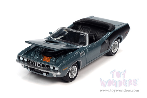 Round 2 Johnny Lightning - Muscle Cars U.S.A. 2021 Release 2 Set B (1/64 scale diecast model car, Asstd.) JLMC026/48B