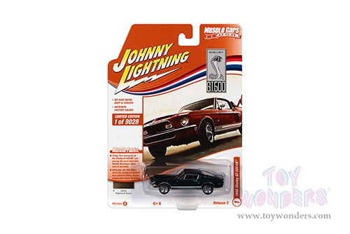 Round 2 Johnny Lightning - Muscle Cars U.S.A. 2021 Release 3 Set B (1/64 scale diecast model car, Asstd.) JLMC027/48B