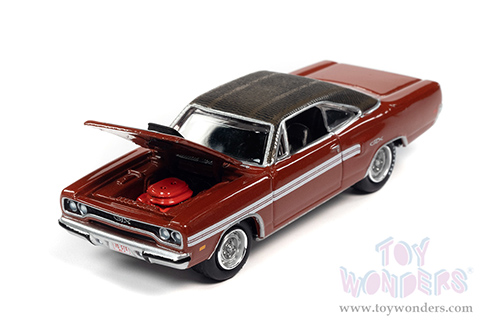 Round 2 Johnny Lightning - Muscle Cars U.S.A. 2021 Release 3 Set B (1/64 scale diecast model car, Asstd.) JLMC027/48B