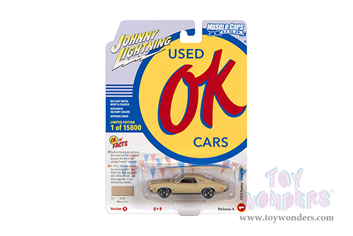 Round 2 Johnny Lightning - Muscle Cars U.S.A. 2021 Release 4 Set B - OK Used Cars (1/64 scale diecast model car, Asstd.) JLMC028/48B