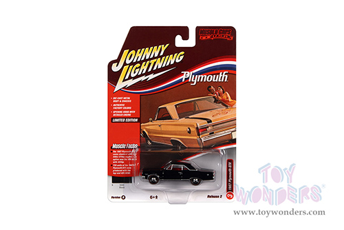 Round 2 Johnny Lightning - Muscle Cars U.S.A. 2022 Release 2 Set B (1/64 scale diecast model car, Asstd.) JLMC030/48B