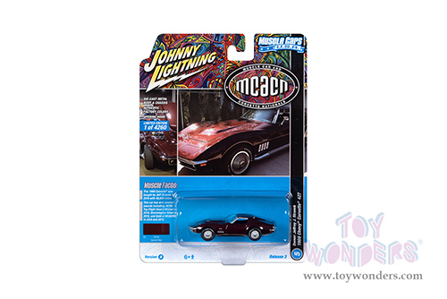 Round 2 Johnny Lightning - Muscle Cars U.S.A. 2022 Release 3 Set A (1/64 scale diecast model car, Asstd.) JLMC031/48A
