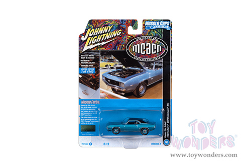 Round 2 Johnny Lightning - Muscle Cars U.S.A. 2022 Release 3 Set A (1/64 scale diecast model car, Asstd.) JLMC031/48A