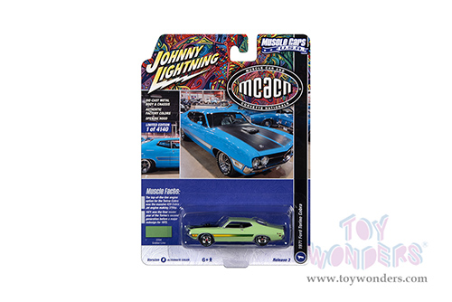Round 2 Johnny Lightning - Muscle Cars U.S.A. 2022 Release 3 Set B (1/64 scale diecast model car, Asstd.) JLMC031/48B
