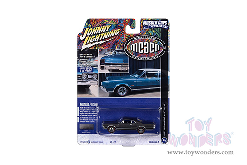 Round 2 Johnny Lightning - Muscle Cars U.S.A. 2022 Release 3 Set B (1/64 scale diecast model car, Asstd.) JLMC031/48B