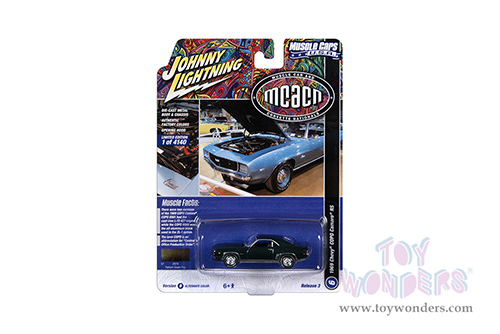 Round 2 Johnny Lightning - Muscle Cars U.S.A. 2022 Release 3 Set B (1/64 scale diecast model car, Asstd.) JLMC031/48B