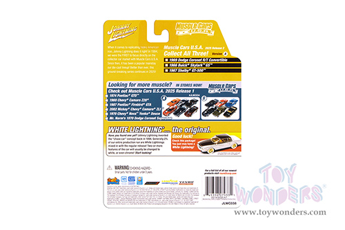 Round 2 Johnny Lightning - Muscle Cars U.S.A. 2025 Release 2 (1/64 scale diecast model car, Asstd.) JLMC038/48