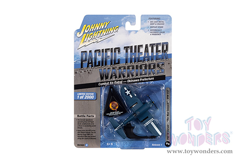 Round 2 Johnny Lightning - Military 2022 Release 1 Set B "Pacific Theater Warriors" (1/64 scale diecast model car, Asstd.) JLML007/48B