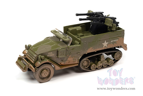 Round 2 Johnny Lightning - Military 2022 Release 1 Set B "Pacific Theater Warriors" (1/64 scale diecast model car, Asstd.) JLML007/48B