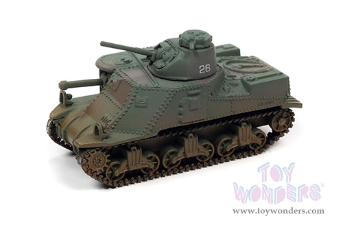 Round 2 Johnny Lightning - Military 2022 Release 1 Set A "Pacific Theater Warriors" (1/64 scale diecast model car, Asstd.) JLML007/48A