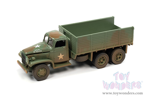 Round 2 Johnny Lightning - Military 2022 Release 1 Set A "Pacific Theater Warriors" (1/64 scale diecast model car, Asstd.) JLML007/48A
