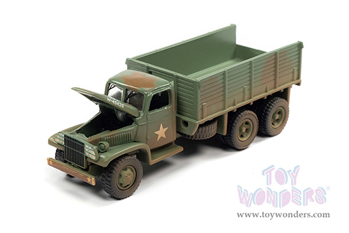 Round 2 Johnny Lightning - Military 2022 Release 1 Set A "Pacific Theater Warriors" (1/64 scale diecast model car, Asstd.) JLML007/48A