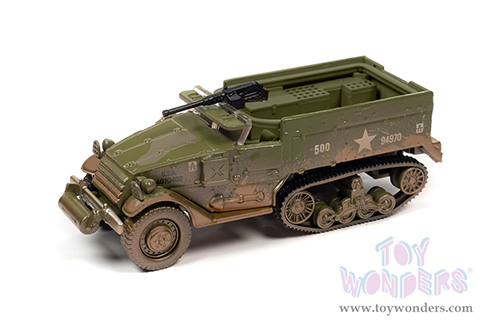 Round 2 Johnny Lightning - Military 2022 Release 1 Set A "Pacific Theater Warriors" (1/64 scale diecast model car, Asstd.) JLML007/48A