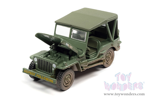 Round 2 Johnny Lightning - Military 2022 Release 1 Set A "Pacific Theater Warriors" (1/64 scale diecast model car, Asstd.) JLML007/48A