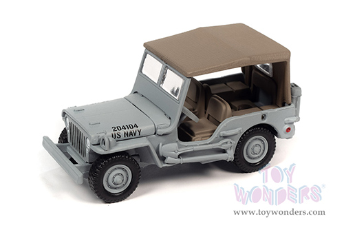 Round 2 Johnny Lightning - Military 2022 Release 2 Set A "WWII Warriors: Pacific Theater" (1/64 scale diecast model car, Asstd.) JLML008/48A