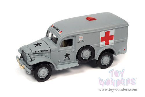 Round 2 Johnny Lightning - Military 2022 Release 2 Set A "WWII Warriors: Pacific Theater" (1/64 scale diecast model car, Asstd.) JLML008/48A