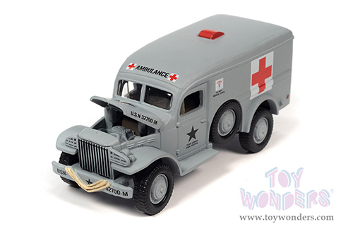 Round 2 Johnny Lightning - Military 2022 Release 2 Set A "WWII Warriors: Pacific Theater" (1/64 scale diecast model car, Asstd.) JLML008/48A