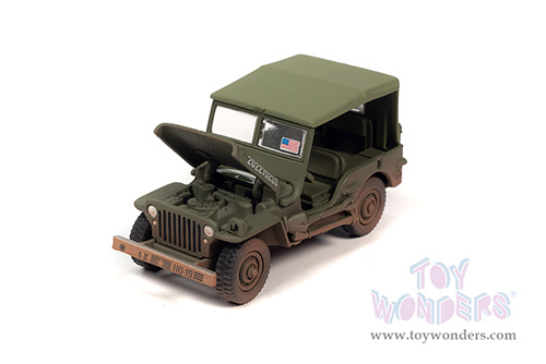 Round 2 Johnny Lightning - Military 2022 Release 2 Set B "WWII Warriors: Pacific Theater" (1/64 scale diecast model car, Asstd.) JLML008/48B