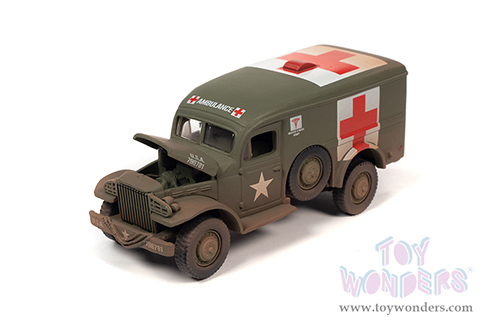 Round 2 Johnny Lightning - Military 2022 Release 2 Set B "WWII Warriors: Pacific Theater" (1/64 scale diecast model car, Asstd.) JLML008/48B