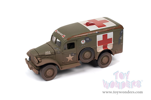 Round 2 Johnny Lightning - Military 2023 Release 1 Set A "Korea: The Forgotten War" (1/64 scale diecast model car, Asstd.) JLML009/48A