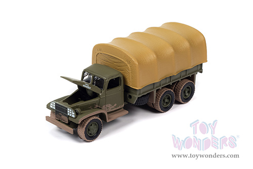Round 2 Johnny Lightning - Military 2023 Release 1 Set B "Korea: The Forgotten War" (1/64 scale diecast model car, Asstd.) JLML009/48B