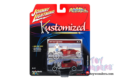 Round 2 Johnny Lightning - Street Freaks Release 2 Set A (1/64 scale diecast model car, Asstd.) JLSF002/48A