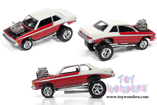 Round 2 Johnny Lightning - Street Freaks Release 2 Set A (1/64 scale diecast model car, Asstd.) JLSF002/48A