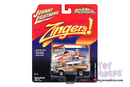Round 2 Johnny Lightning - Street Freaks Release 2 Set A (1/64 scale diecast model car, Asstd.) JLSF002/48A