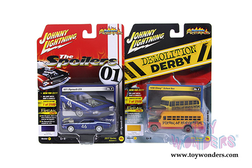 Round 2 Johnny Lightning - Street Freaks Release 3 Set B (1/64 scale diecast model car, Asstd.) JLSF005/12B