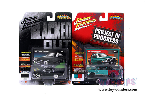 Round 2 Johnny Lightning - Street Freaks Release 4 Set B (1/64 scale diecast model car, Asstd.) JLSF006/48B