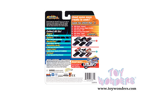 Round 2 Johnny Lightning - Street Freaks 2020 Release 2 Set B (1/64 scale diecast model car, Asstd.) JLSF016/48B