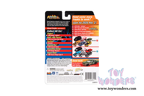 Round 2 Johnny Lightning - Street Freaks 2020 Release 3 Set B (1/64 scale diecast model car, Asstd.) JLSF017/48B