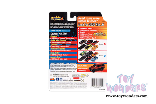 Round 2 Johnny Lightning - Street Freaks 2020 Release 4 Set A (1/64 scale diecast model car, Asstd.) JLSF018/48A