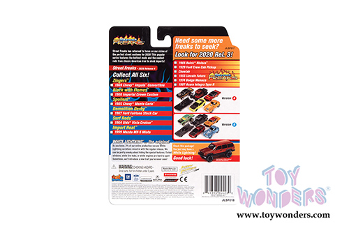 Round 2 Johnny Lightning - Street Freaks 2020 Release 4 Set B (1/64 scale diecast model car, Asstd.) JLSF018/48B