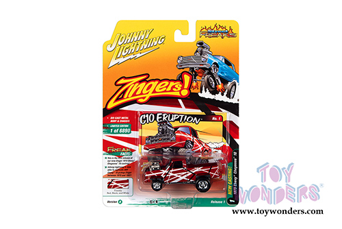 Round 2 Johnny Lightning - Street Freaks 2021 Release 1 Set A (1/64 scale diecast model car, Asstd.) JLSF019/48A