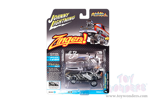 Round 2 Johnny Lightning - Street Freaks 2021 Release 2 Set B (1/64 scale diecast model car, Asstd.) JLSF020/48B