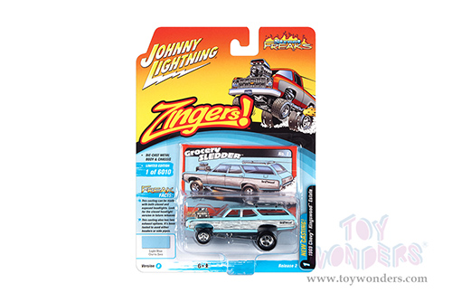 Round 2 Johnny Lightning - Street Freaks 2021 Release 2 Set B (1/64 scale diecast model car, Asstd.) JLSF020/48B