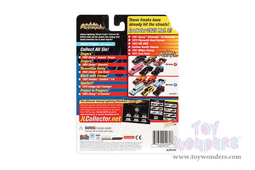 Round 2 Johnny Lightning - Street Freaks 2021 Release 4 Set A (1/64 scale diecast model car, Asstd.) JLSF022/48A